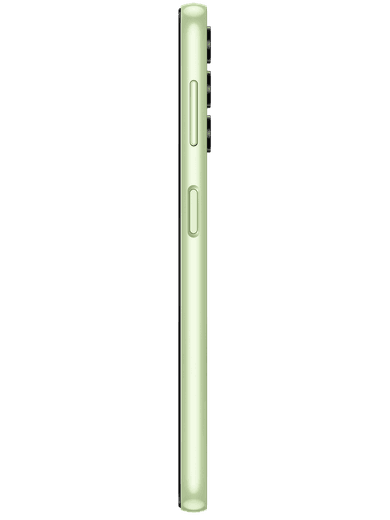 Samsung Galaxy A14 5G 64 GB Light Green Rechte Seite