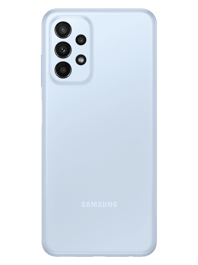 Samsung Galaxy A23 5G Light Blue Rückseite