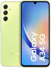 Play 3  günstig Kaufen-Samsung Galaxy A34 5G 128 GB Awesome Lime. Samsung Galaxy A34 5G 128 GB Awesome Lime . 6,6 Zoll Super AMOLED Display 120 hz,48 Megapixel Weitwinkelkamera
