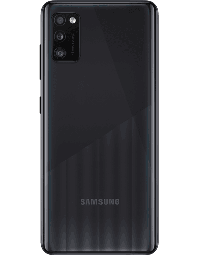 Samsung Galaxy A41 64GB schwarz Rückseite