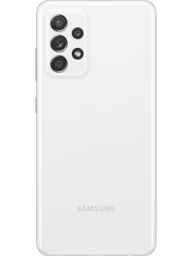 Samsung Galaxy A52 128GB Awesome White Rückseite