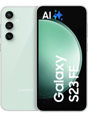 Play 3  günstig Kaufen-Samsung Galaxy S23 FE 128 GB Mint Trade-In. Samsung Galaxy S23 FE 128 GB Mint Trade-In . 6,4 Zoll (volles Rechteck) Dynamic AMOLED-Display (Adaptiv 120hz),4.500 mAh Li-Ionen Akku