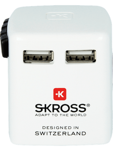 Skross World USB Charger 2.4A (weiß)