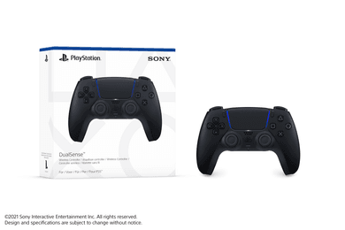 Sony Playstation 5 Dual Sense Wireless Controller schwarz Rückseite