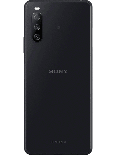 Sony Xperia 10 III 5G 128GB Schwarz Rückseite