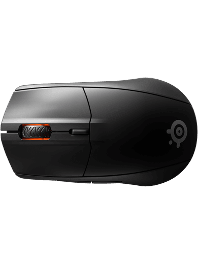 SteelSeries Rival 3 Wireless Maus (schwarz) Rückseite