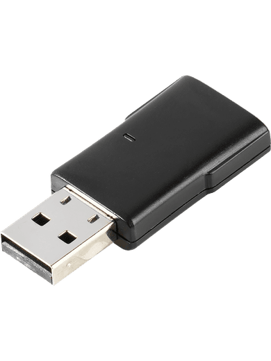 Vivanco USB 2.0 Audioadapter schwarz Rückseite
