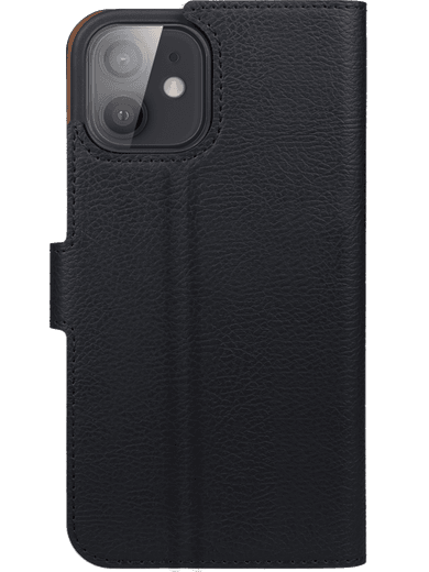 XQISIT Slim Wallet Selection iPhone 12 mini (schwarz)