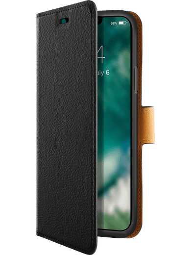 XQISIT Slim Wallet Selection iPhone 13 Pro Max (schwarz)